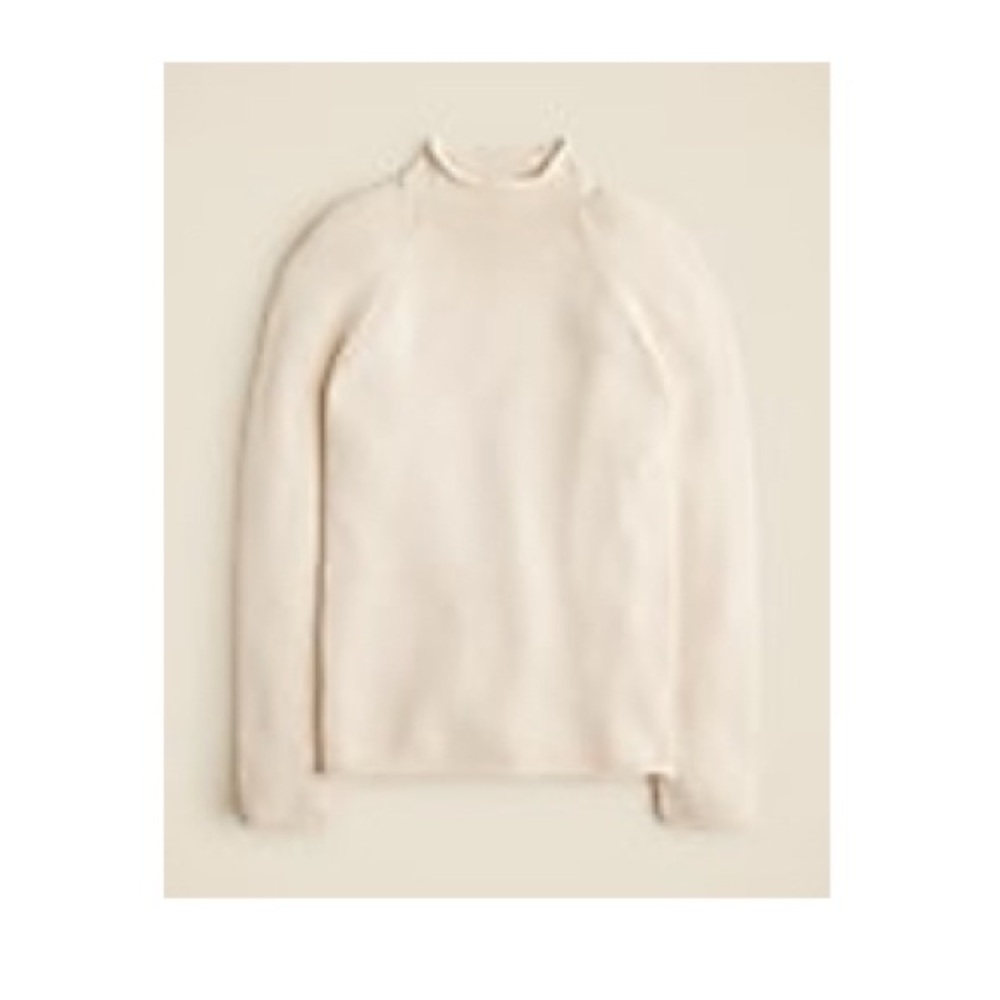 J. Crew Mens cotton roll neck Sweater